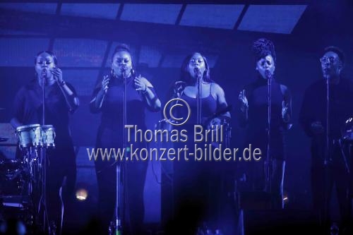 Britische Band Gorillaz gastiert im Rahmen des Electronic Beats Festival auf ihrer 